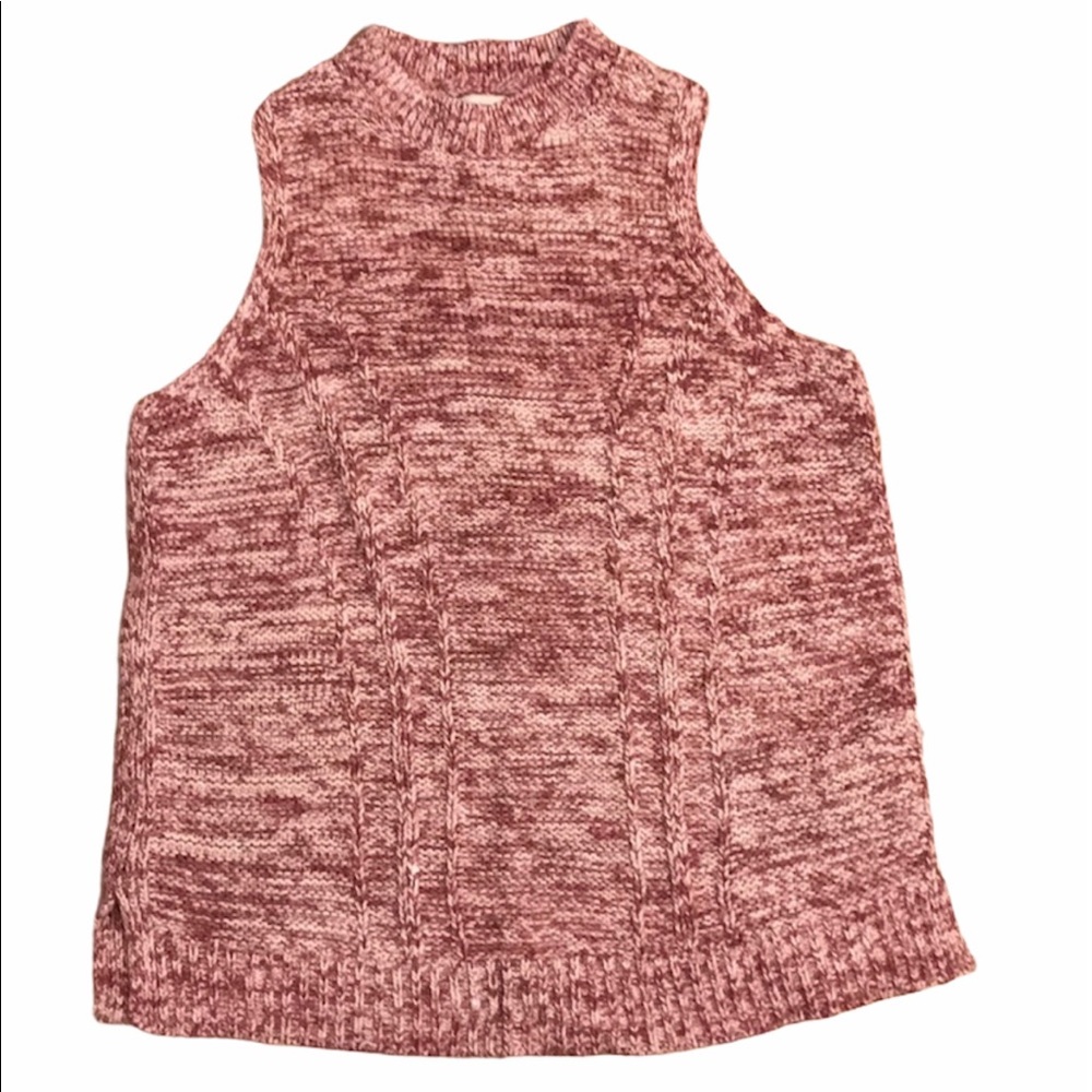 Loft knit vest